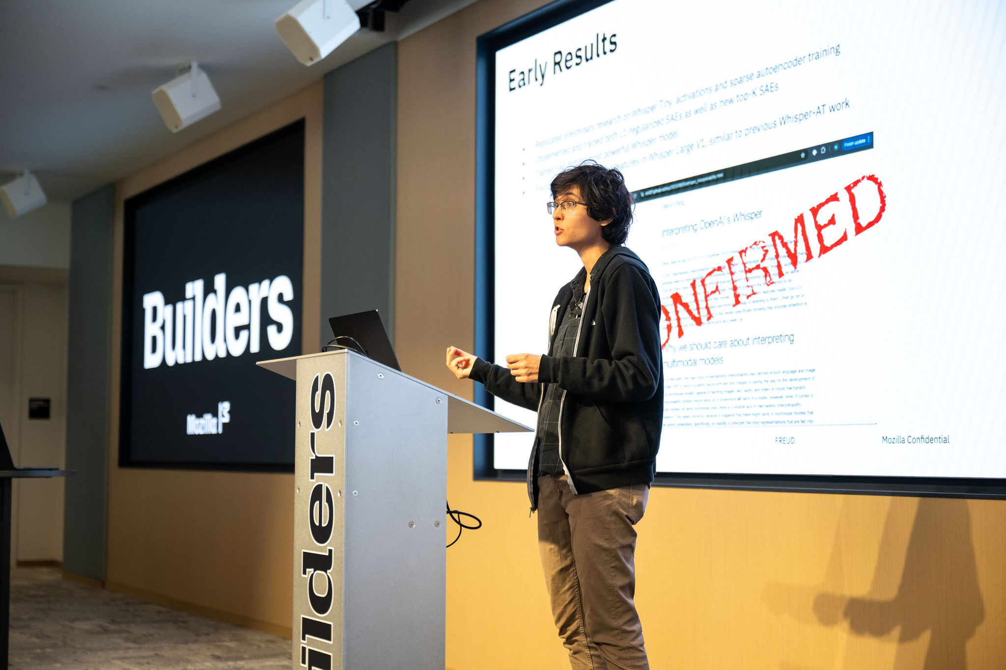 FREUD Builders Demo Day presentation.